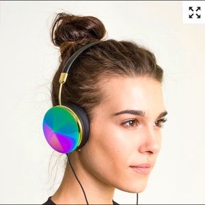 FRENDS Taylor Headphones in Oil Slick & Gold